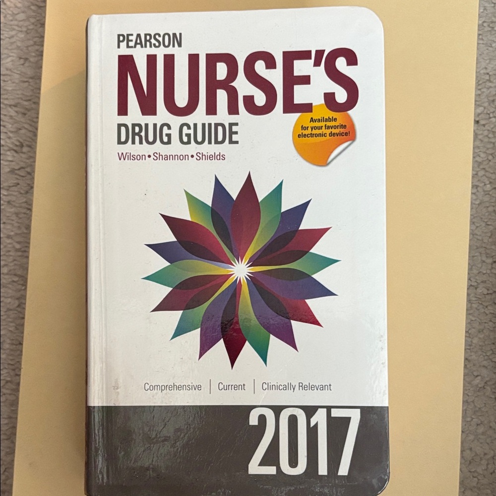 Pearson Nurse's Drug Guide 2017